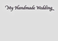 My Handmade Wedding 1101445 Image 0